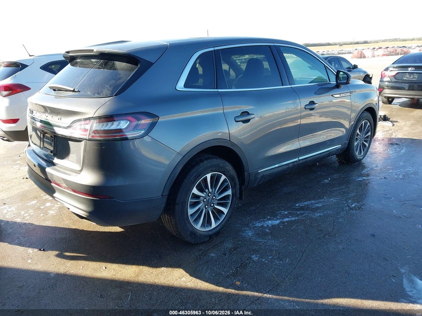 Vin: 2lmpj8k98pbl00108, lot: 46806162, lincoln nautilus reserve 20234