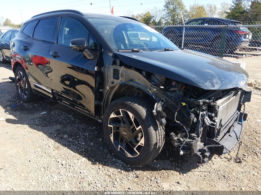 Vin: 5xyk5caf1pg009809, lot: 46806171, kia sportage sx-prestige 20231