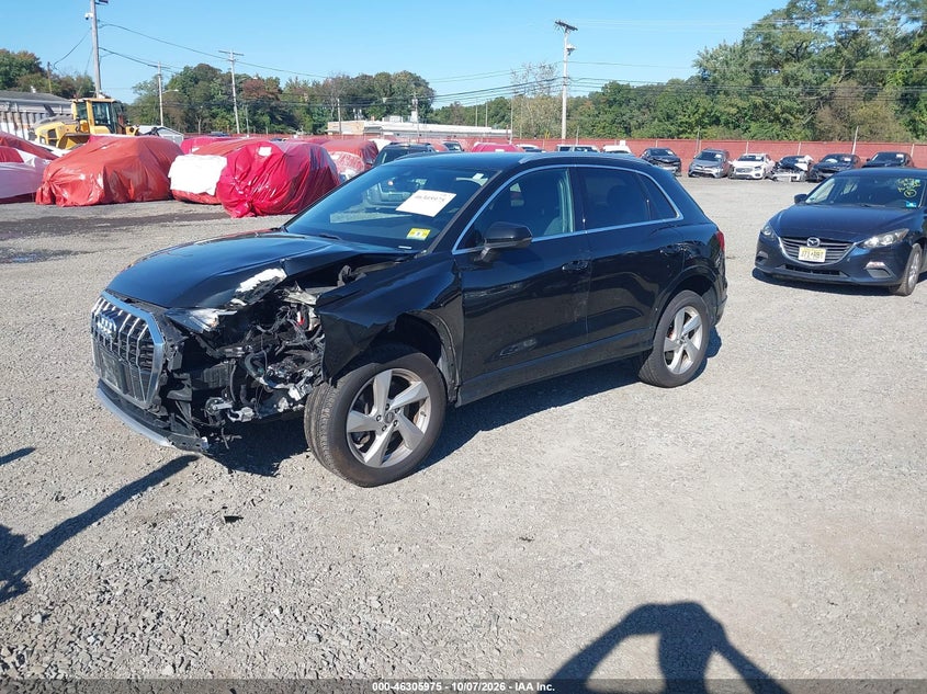 Vin: wa1aecf32k1087433, lot: 46806174, audi q3 2.0t premium 20192