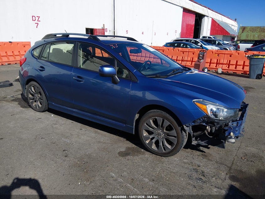 Vin: jf1gpal60e9301375, lot: 46806185, subaru impreza 2.0i sport premium 2014 img_1