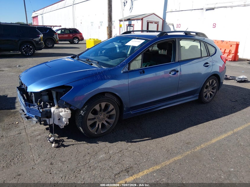 Vin: jf1gpal60e9301375, lot: 46806185, subaru impreza 2.0i sport premium 20142