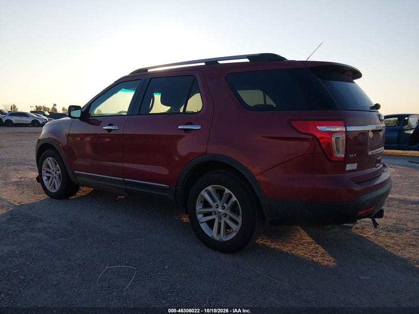 Vin: 1fm5k7d83fga35135, lot: 46806221, ford explorer xlt 20153