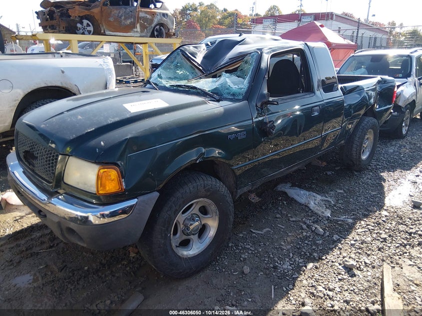 2003 Ford Ranger Edge/Xlt, Rollover, IAAI, VIN 1FTZR45E03PB24855 — photo 2