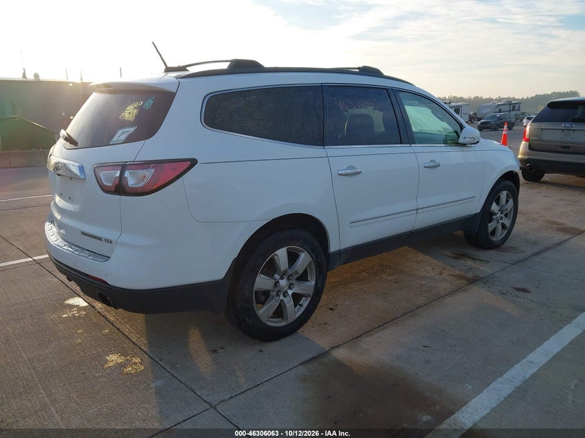 Vin: 1gnkvjkd9gj121153, lot: 46806262, chevrolet traverse ltz 20164
