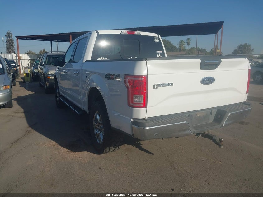 Vin: 1ftew1eg1ffa20523, lot: 46806281, ford f-150 xlt 20153