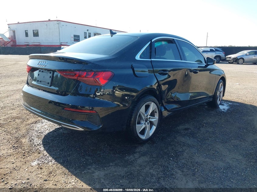 Vin: wauaudgy4pa077208, lot: 46806298, audi a3 premium 40 tfsi front-wheel drive s tronic 20234