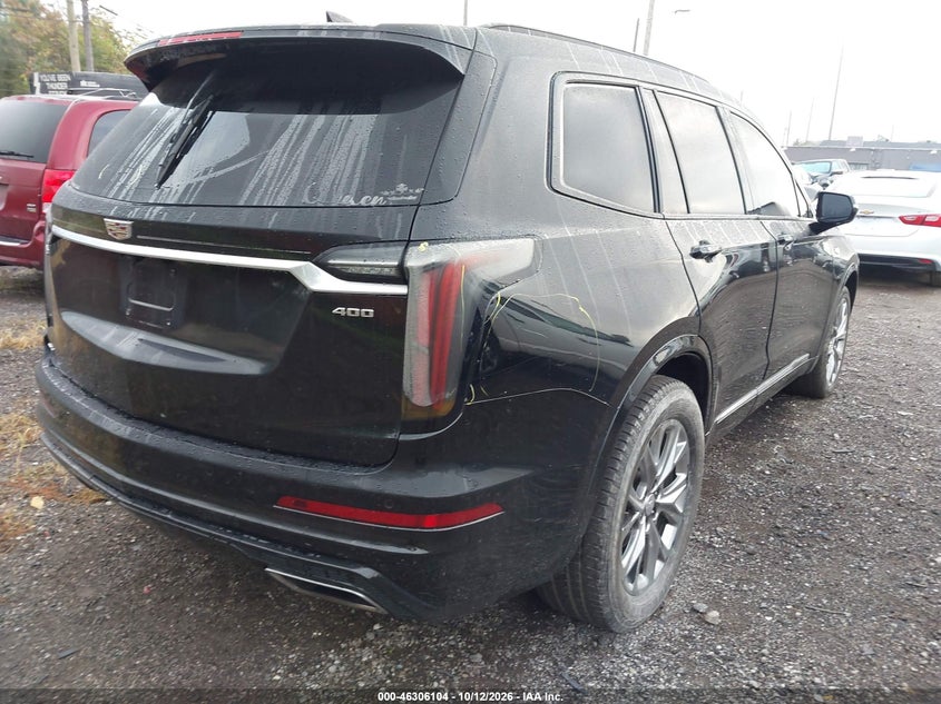 Vin: 1gykpgrs6lz119800, lot: 46806303, cadillac xt6 awd sport 20204