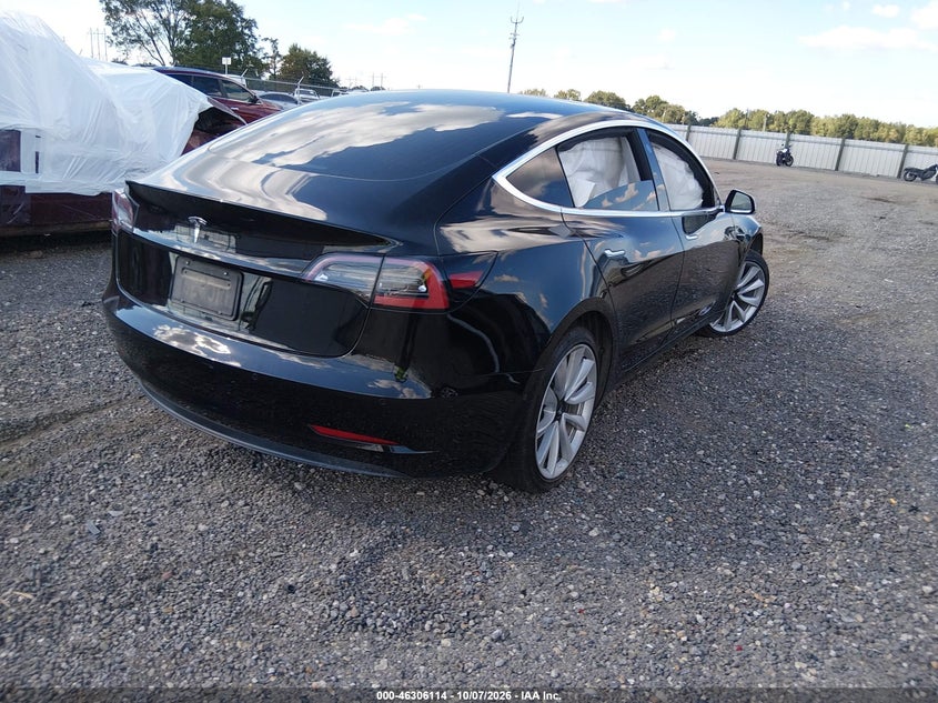 Vin: 5yj3e1ea2kf436164, lot: 46806312, tesla model 3 long range/mid range/standard range/standard range plus 20194
