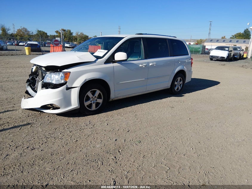 Vin: 2d4rn5dg0br741192, lot: 46806313, dodge grand caravan crew 20112