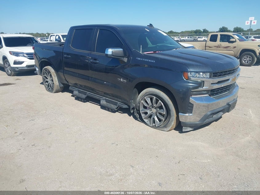 Vin: 1gcpwced3mz226013, lot: 46806335, chevrolet silverado 1500 2wd  short bed lt 20211