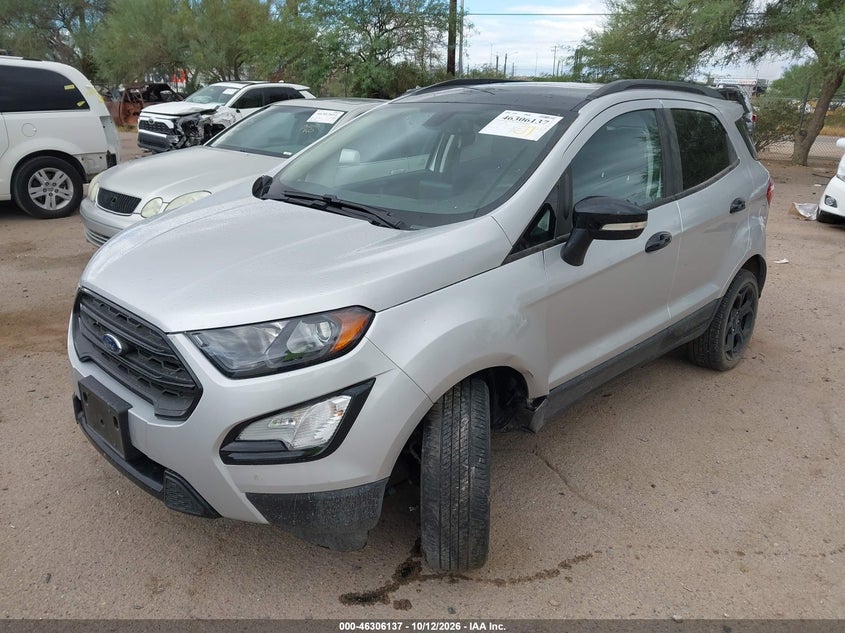 Vin: maj6s3jl4nc465276, lot: 46806336, ford ecosport ses 20222