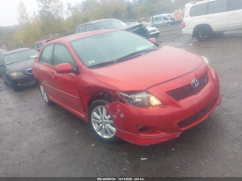 Vin: 2t1bu4ee9ac499719, lot: 46806353, toyota corolla s 2010 img_1