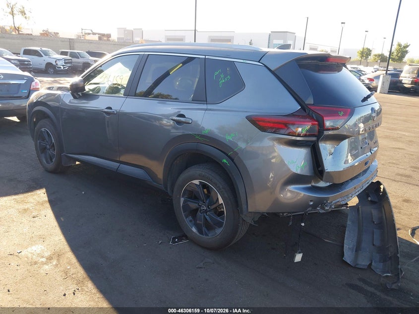 Vin: jn8bt3bb3rw289650, lot: 46806358, nissan rogue sv intelligent awd 20243