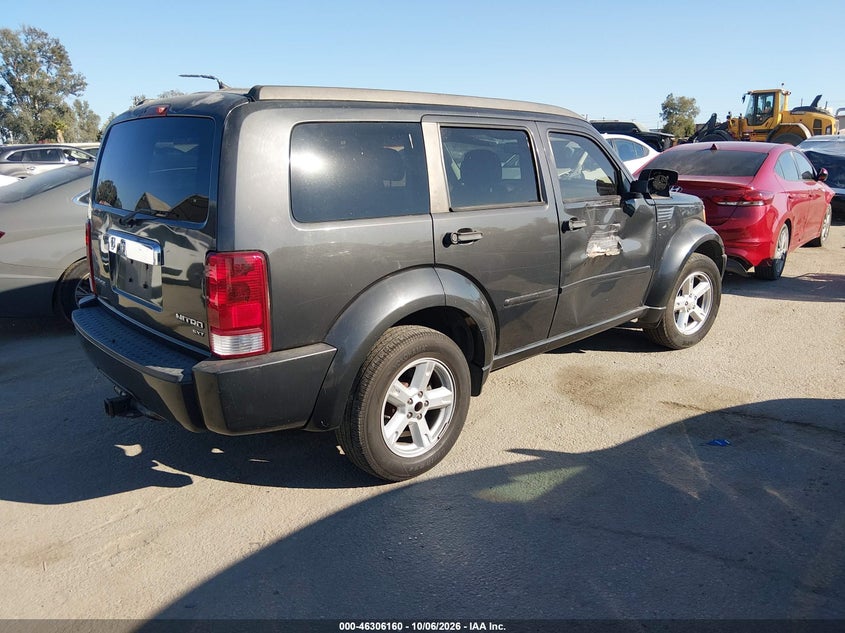 DODGE NITRO 2011 VIN 1D4PT5GK1BW540938