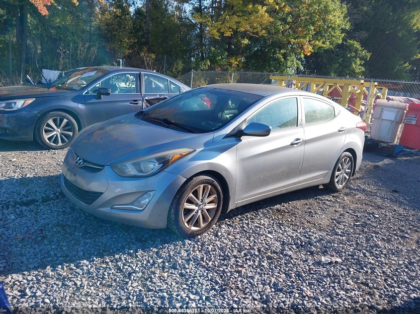 Vin: 5npdh4ae1fh589230, lot: 46806380, hyundai elantra se 20152