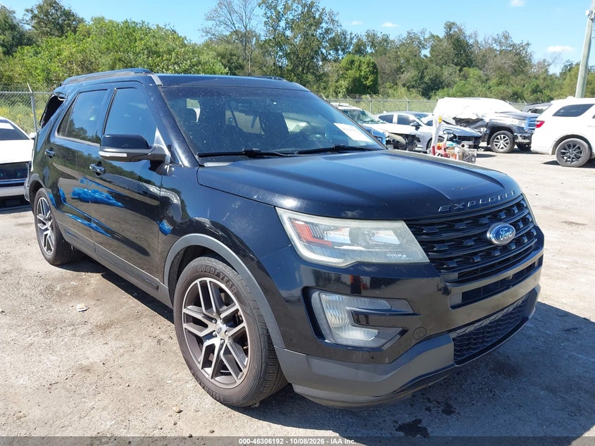 Vin: 1fm5k8gtxggc81820, lot: 46806391, ford explorer sport 20161