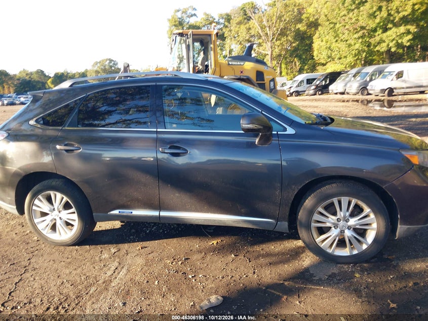 LEXUS RX 450H 2010 VIN JTJBC1BA4A2400920