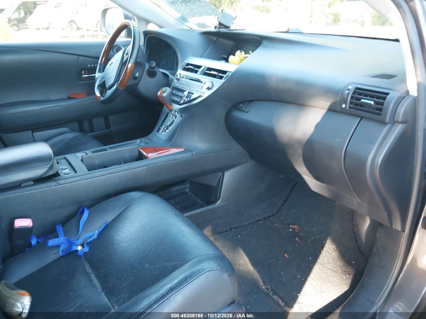 LEXUS RX 450H 2010 VIN JTJBC1BA4A2400920