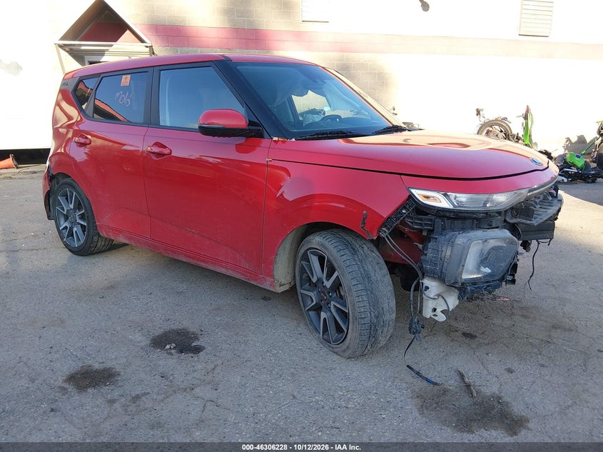 Vin: kndj63auxm7751108, lot: 46806427, kia soul gt-line 20211