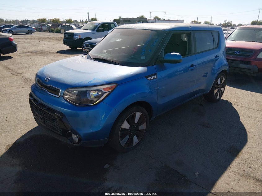 Vin: kndjp3a55g7299188, lot: 46806454, kia soul + 20162