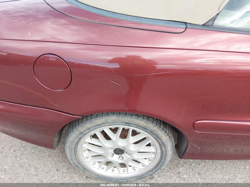 VOLVO C70 2000 VIN YV1NC56D0YJ012444