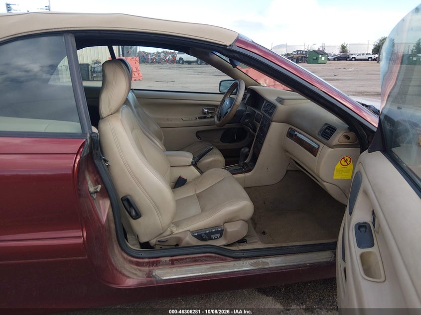 VOLVO C70 2000 VIN YV1NC56D0YJ012444