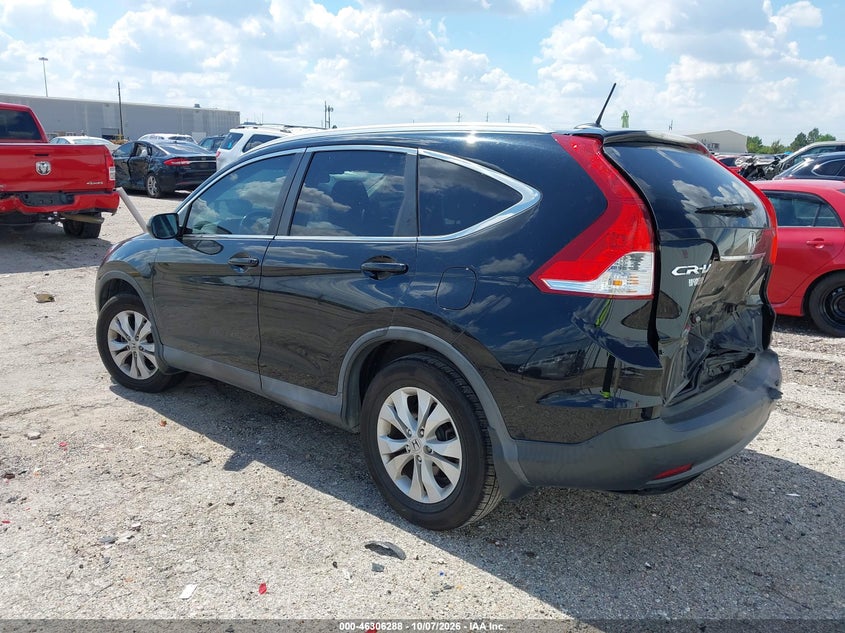 Vin: 2hkrm3h76eh552319, lot: 46806488, honda cr-v ex-l 20143