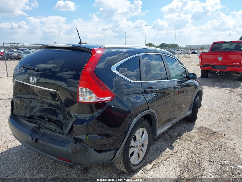 Vin: 2hkrm3h76eh552319, lot: 46806488, honda cr-v ex-l 20144