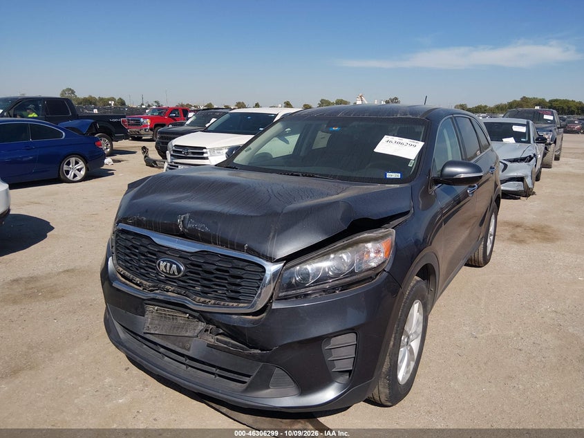 Vin: 5xypg4a5xlg618632, lot: 46806498, kia sorento 3.3l lx 20202