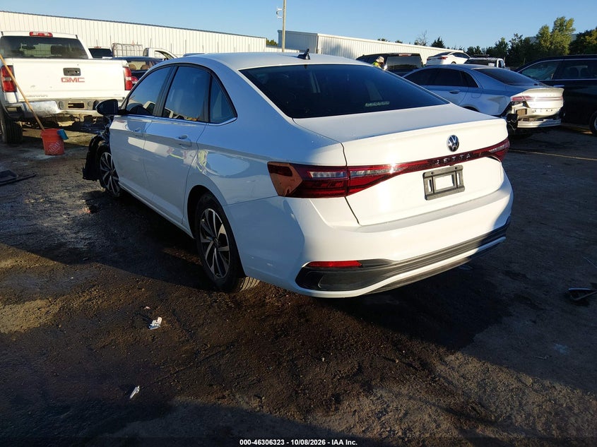 Vin: 3vw5w7bu5tm065518, lot: 46806522, volkswagen jetta s 20263
