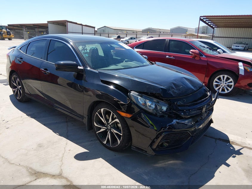 Vin: 2hgfc1e53kh700543, lot: 46806541, honda civic si 20191