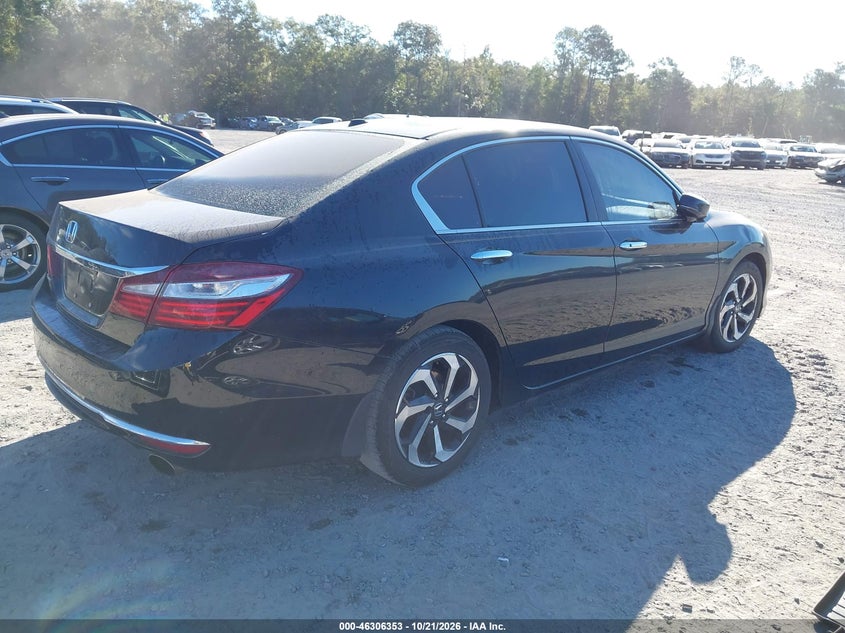 Vin: 1hgcr2f86ga094659, lot: 46806552, honda accord ex-l 20164