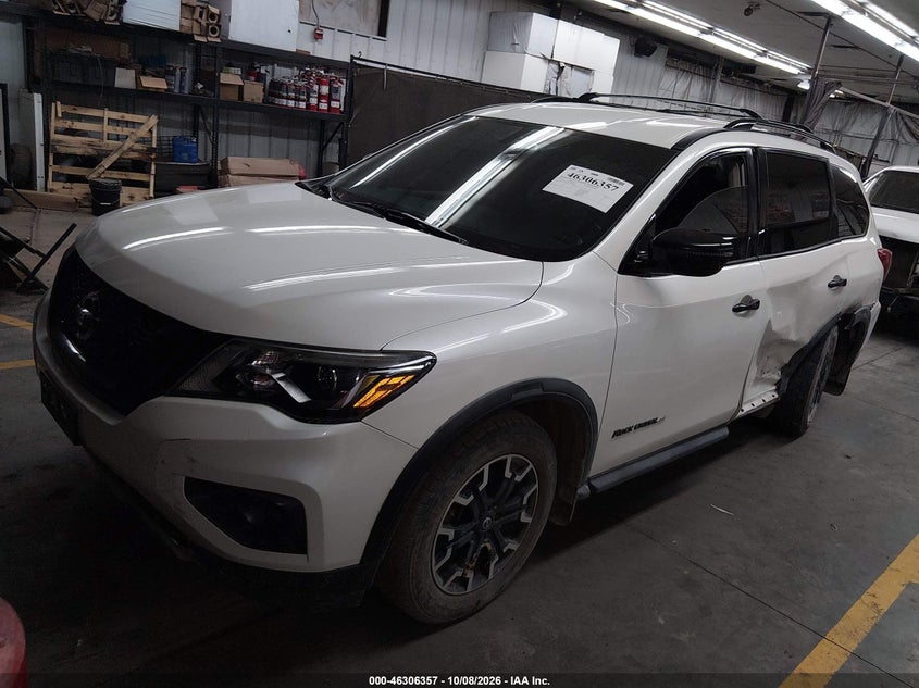 Vin: 5n1dr2mn5kc646589, lot: 46806556, nissan pathfinder sv 20192