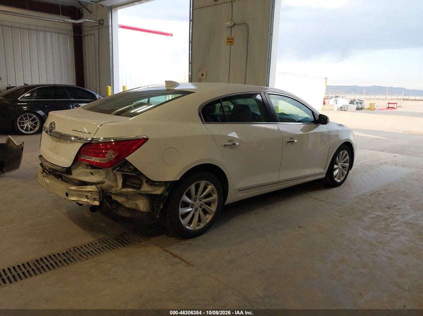 Vin: 1g4gb5g38gf135395, lot: 46806583, buick lacrosse leather 20164