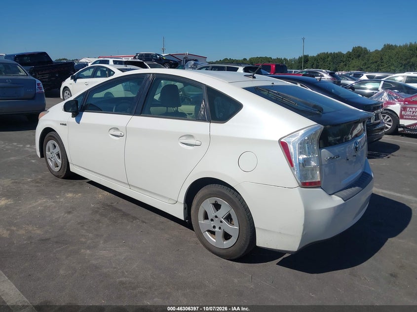 Vin: jtdkn3du9a0046968, lot: 46806595, toyota prius ii 20103