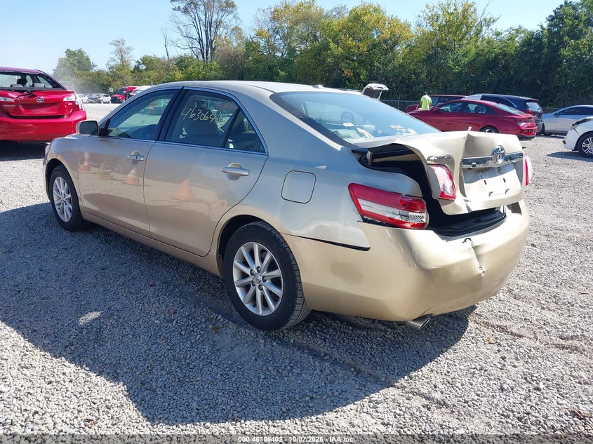 Vin: jtnbk3ek5a3048085, lot: 46806601, toyota camry xle v6 20103