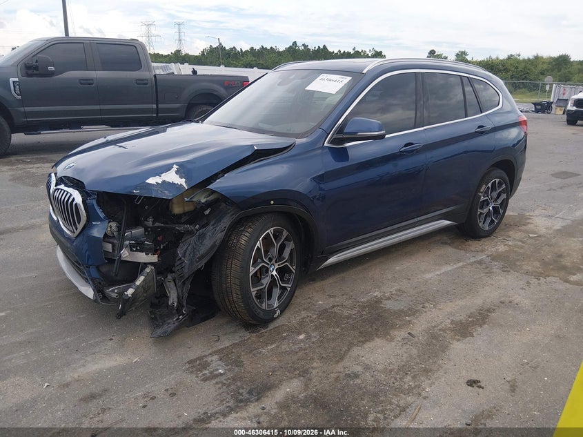 Vin: wbxjg7c02m3m77721, lot: 46806614, bmw x1 sdrive28i 20212