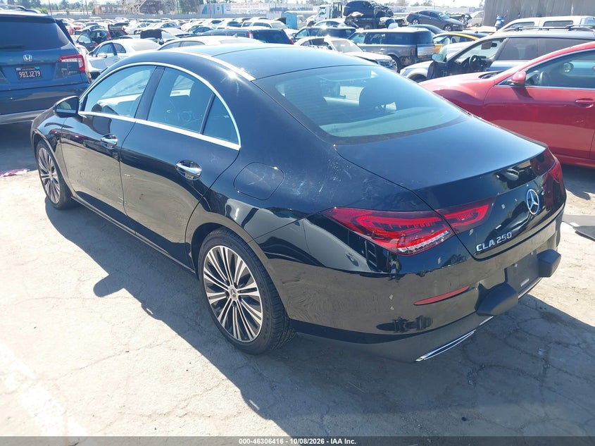 Vin: w1k5j4gb0pn391980, lot: 46806615, mercedes-benz cla 250 coupe 20233