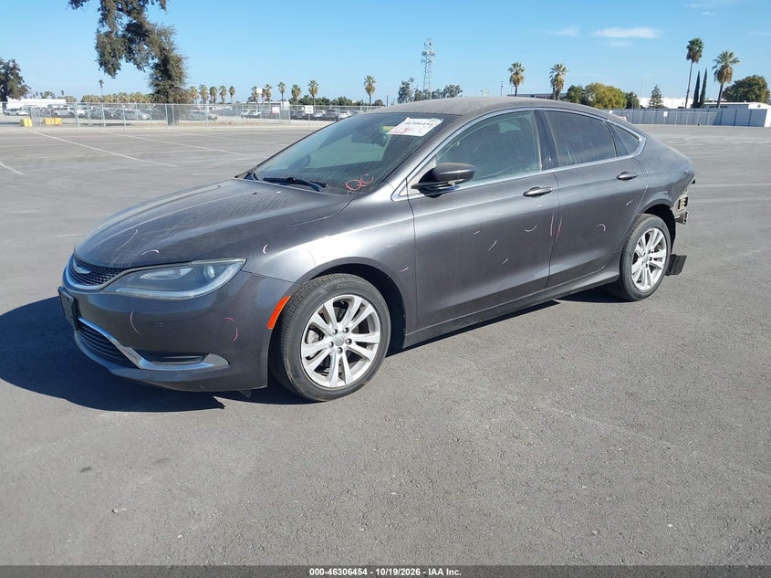 Vin: 1c3cccab3fn650401, lot: 46806653, chrysler 200 limited 20152