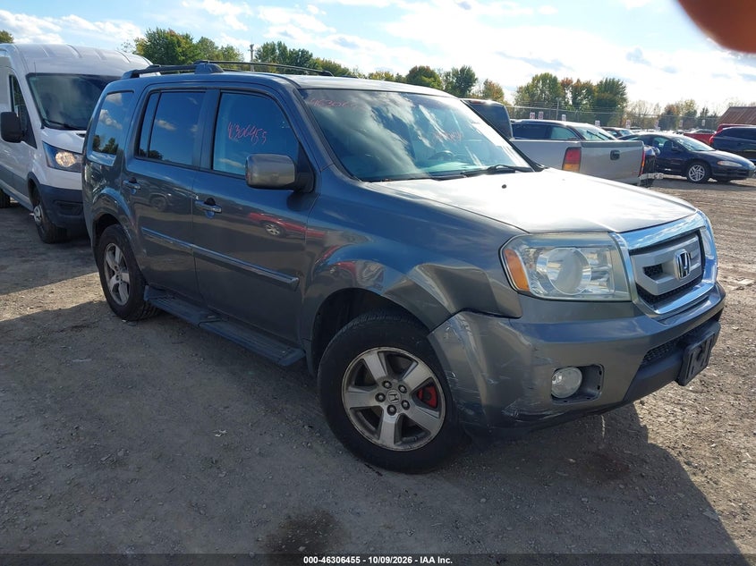 Vin: 5fnyf4h56ab025593, lot: 46806654, honda pilot ex-l 2010 img_1