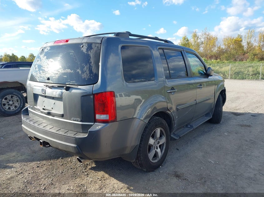 Vin: 5fnyf4h56ab025593, lot: 46806654, honda pilot ex-l 20104