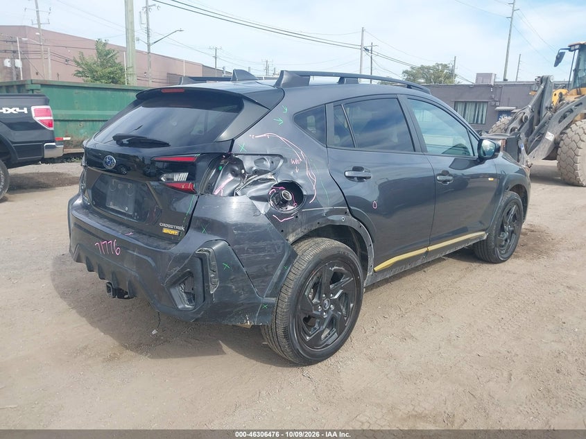 Vin: 4s4guhf60r3737560, lot: 46806675, subaru crosstrek sport 20244