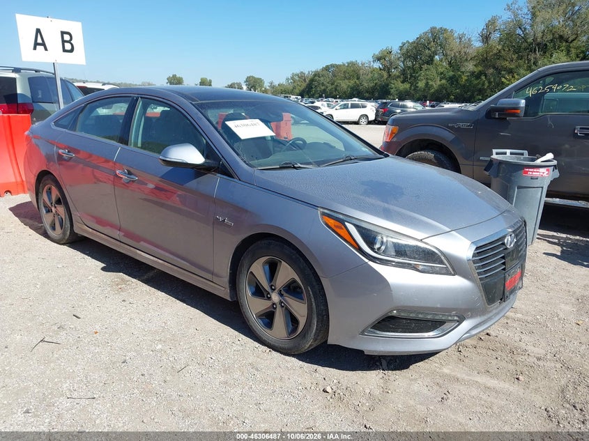 Vin: kmhe34l16ha055076, lot: 46806686, hyundai sonata hybrid limited 20171