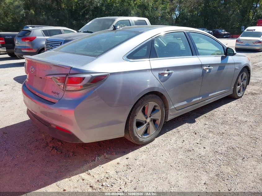 Vin: kmhe34l16ha055076, lot: 46806686, hyundai sonata hybrid limited 20174