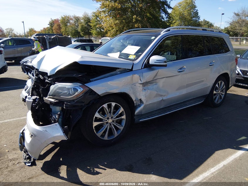 Vin: 4jgdf6ee4ga619451, lot: 46806689, mercedes-benz gl 450 4matic 20162
