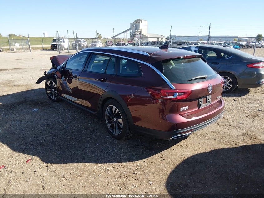 Vin: w04gu8sx8j1142968, lot: 46806705, buick regal tourx preferred 20183