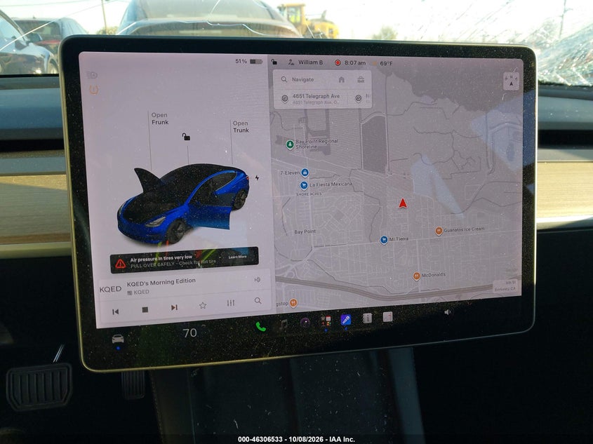 TESLA MODEL 3 2021 VIN 5YJ3E1EB7MF999013
