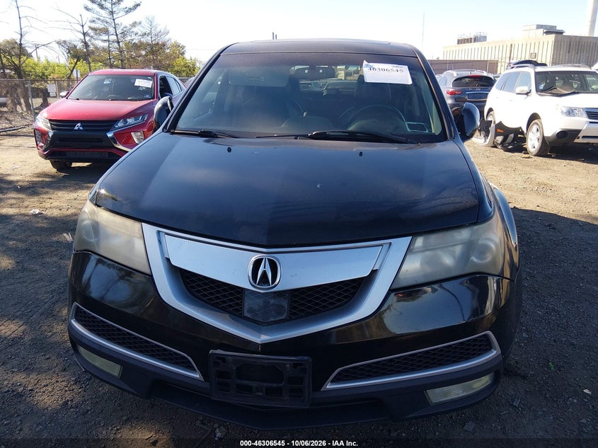 ACURA MDX 2011 VIN 2HNYD2H54BH546828