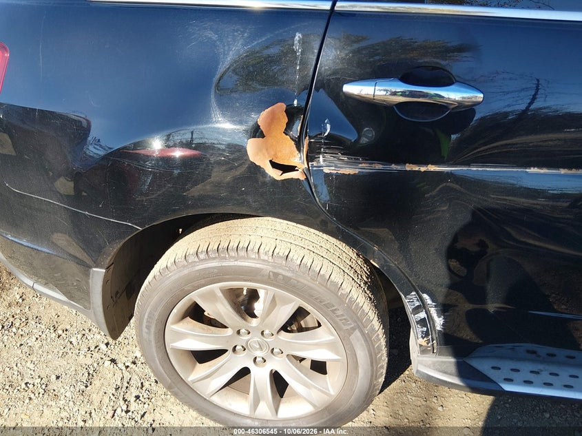 ACURA MDX 2011 VIN 2HNYD2H54BH546828