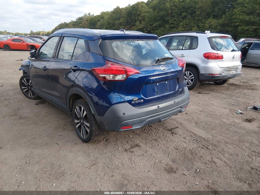 Vin: 3n1cp5cv8ll483194, lot: 46806766, nissan kicks sv xtronic cvt 20203